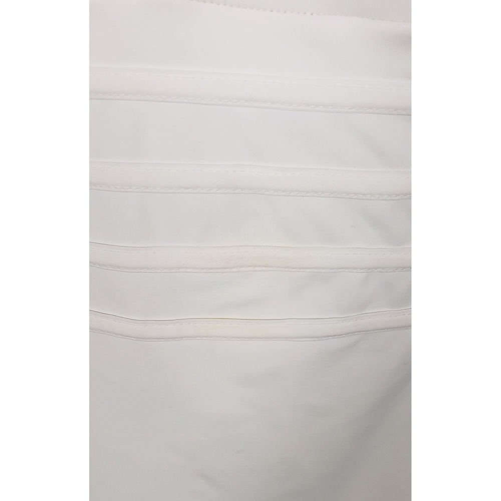 La Blanca Island Goddess White V-Neck Crisscross One Piece Swimsuit 20W Resort - Picture 10 of 11